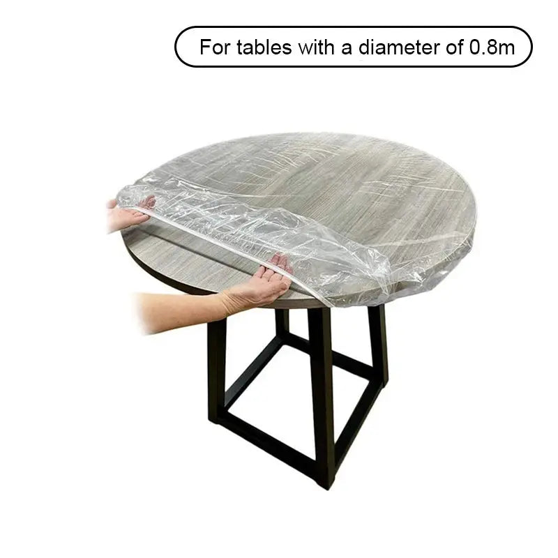 Nappe Table Mange Debout Transparente Imperméable ELAVI Housse de France