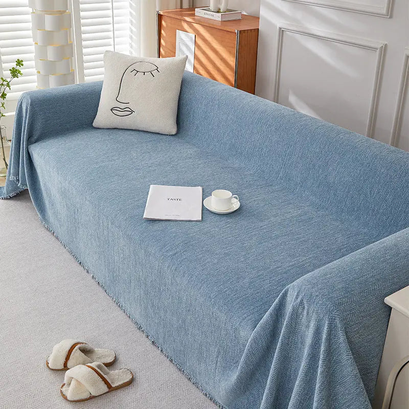 Plaid Canapé Antitache ERENIX Blue-180×230cm