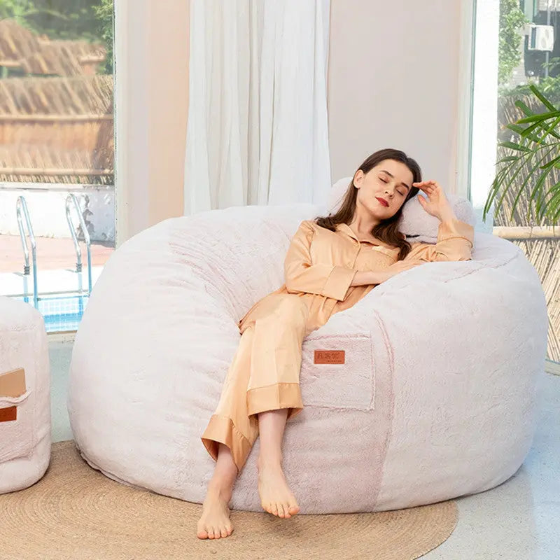 Plaid Canapé Fourrure Douce NERAMI Pink-132x76cm