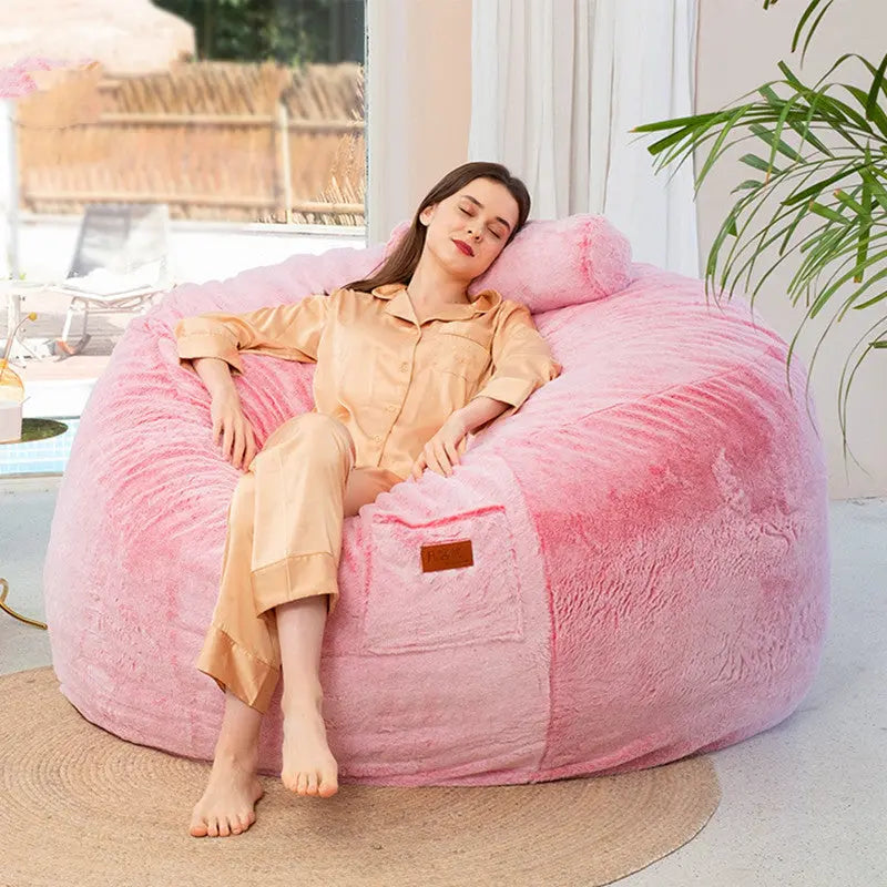 Plaid Canapé Fourrure Douce NERAMI Red-91x61cm