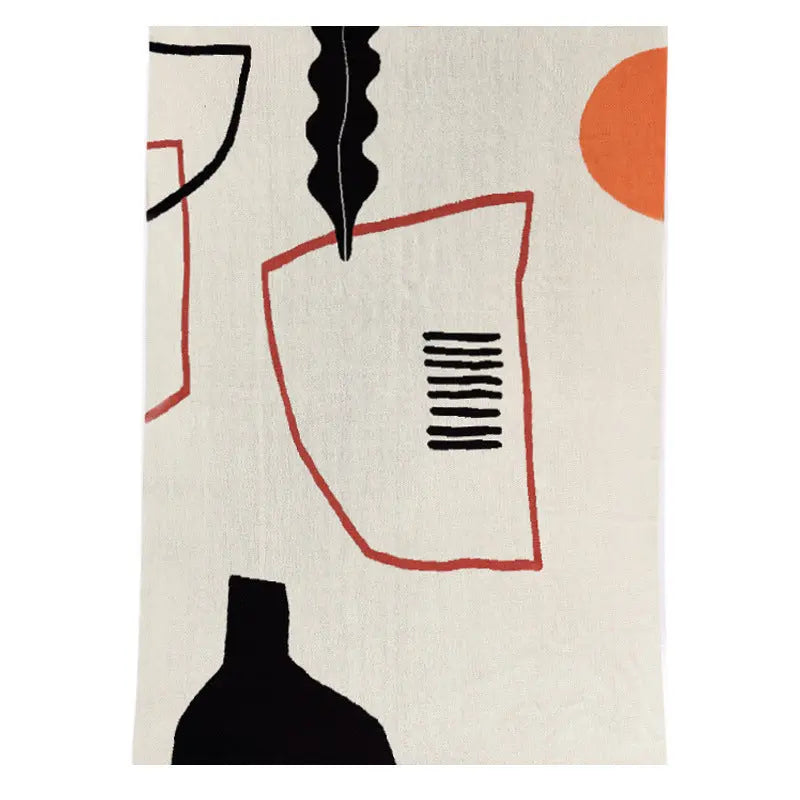 Plaid Canapé Geometric Nordic TASSILO Art blanket1-130X160cm