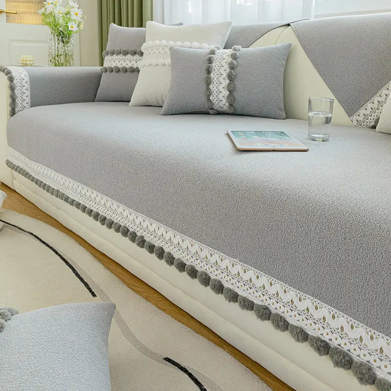 Plaid Canapé Moderne CHELLIN Yunyi Gray-70x120cm