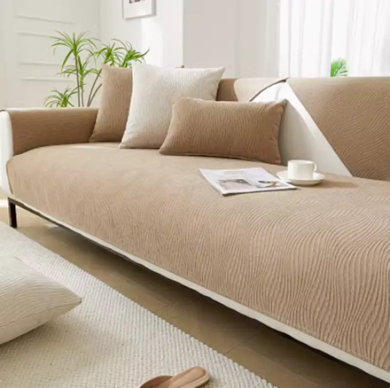 Plaid Canapé Universel Intelio Khaki-90x210cm