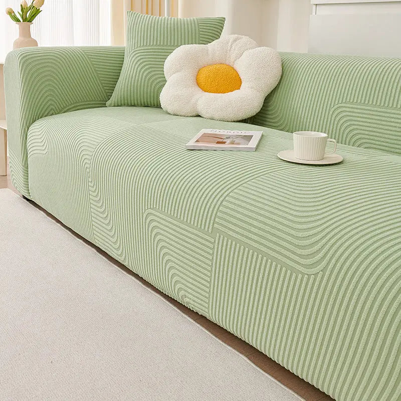 Plaid Canapé Velours SOFANOVA Cloud Green-90to140cm