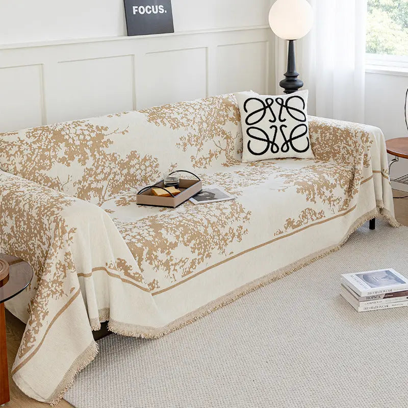 Plaid Canapé Antidérapant SOFIPO Yb Bayberry Khaki-180x260cm