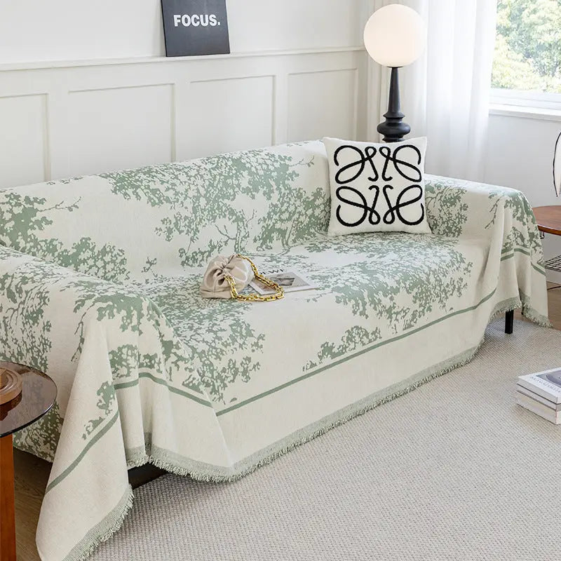 Plaid Canapé Antidérapant SOFIPO Yb Bayberry Green-180X360cm