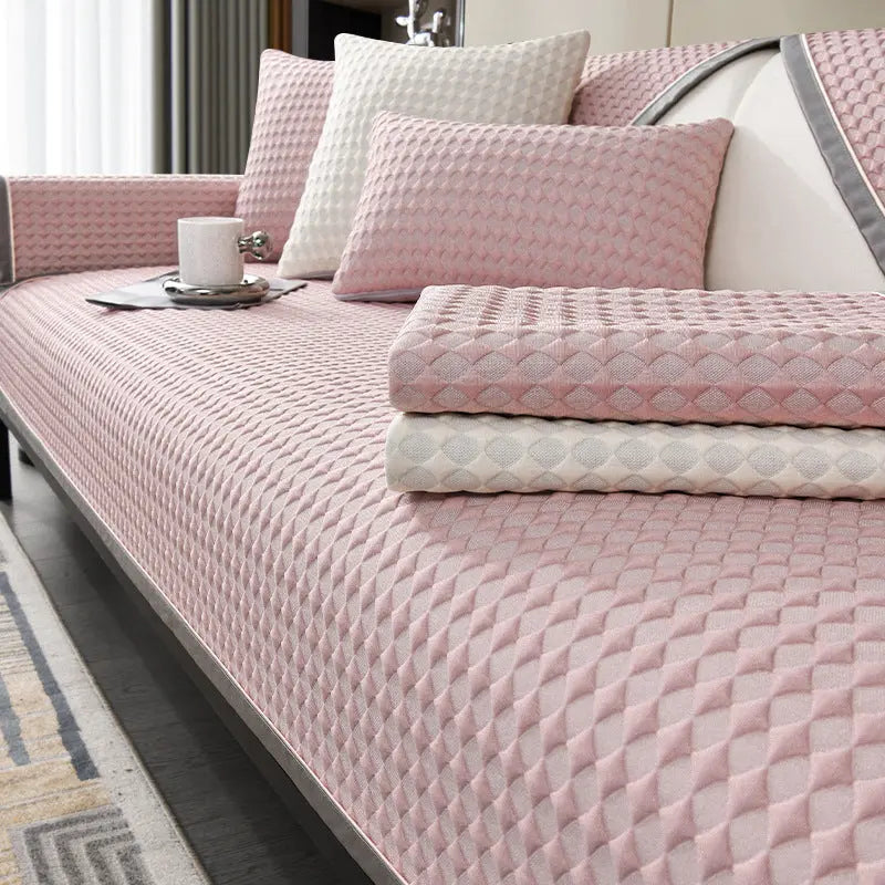 Plaid Canapé Confortable SOFELI Pink-90 × 210