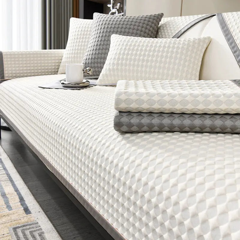 Plaid Canapé Confortable SOFELI White-70 × 210