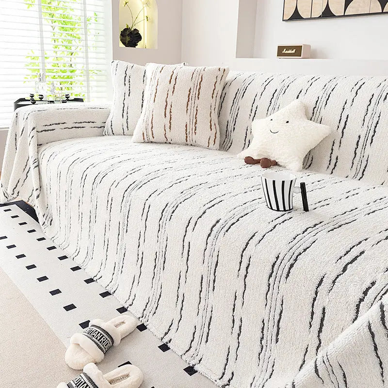 Plaid Canapé Moderne Polyester ARMONY