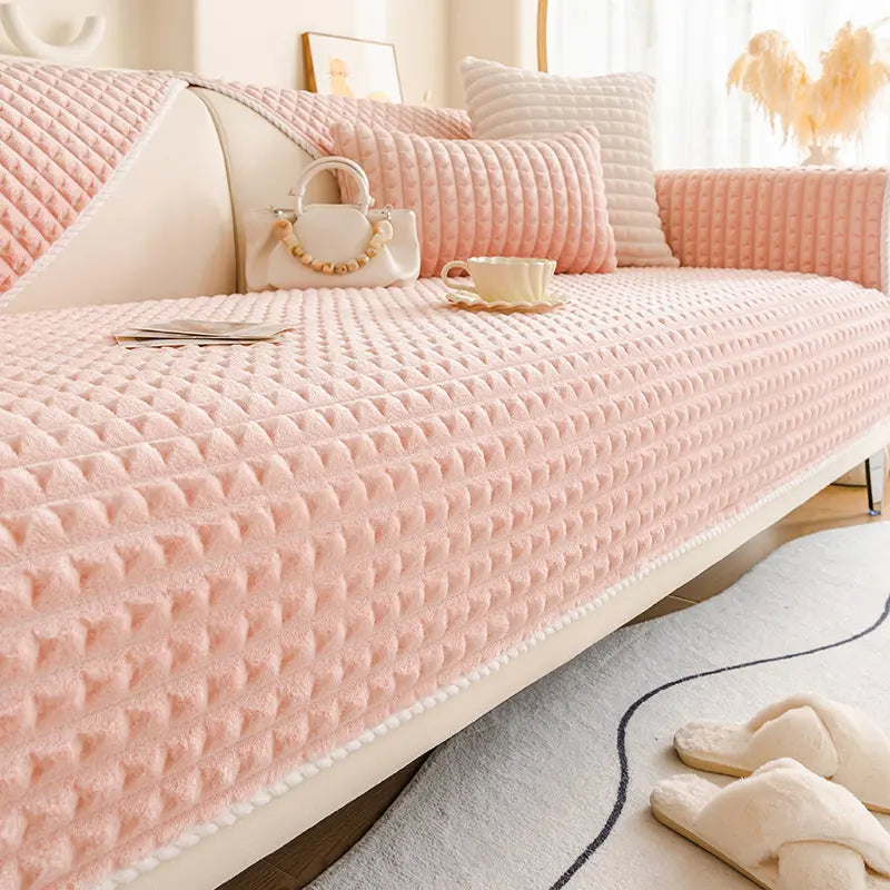 Plaid Canapé Moderne XiL Pink-110X110cm