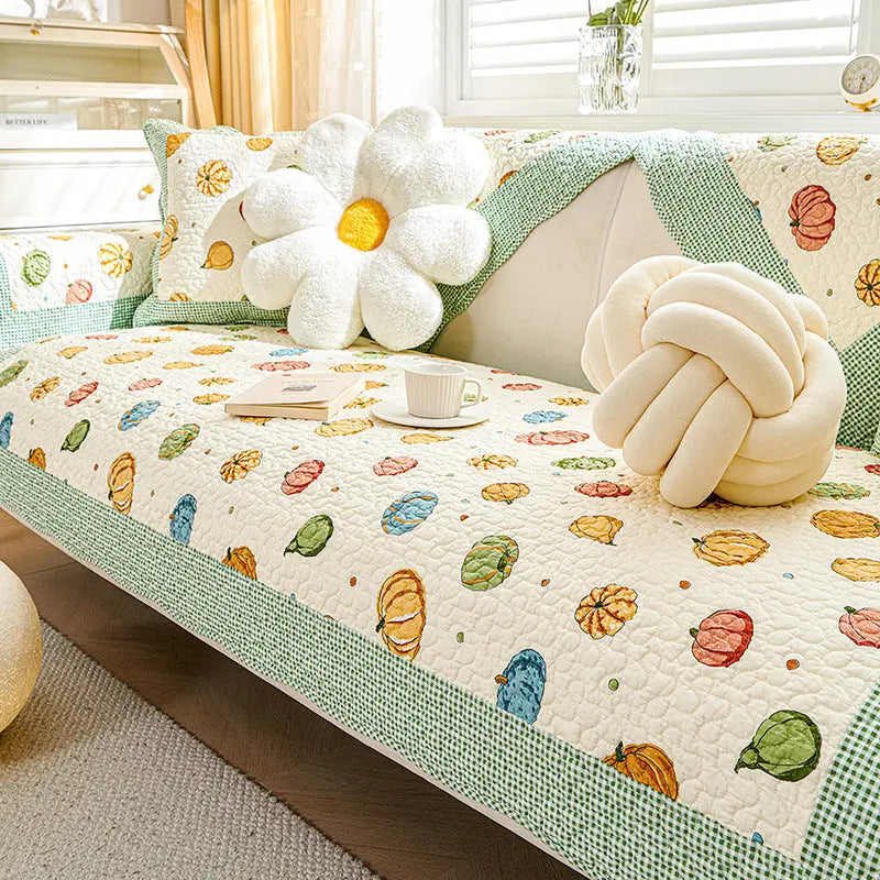 Plaid Canapé Universel MONICA Pumpkin Pie-70x70cm