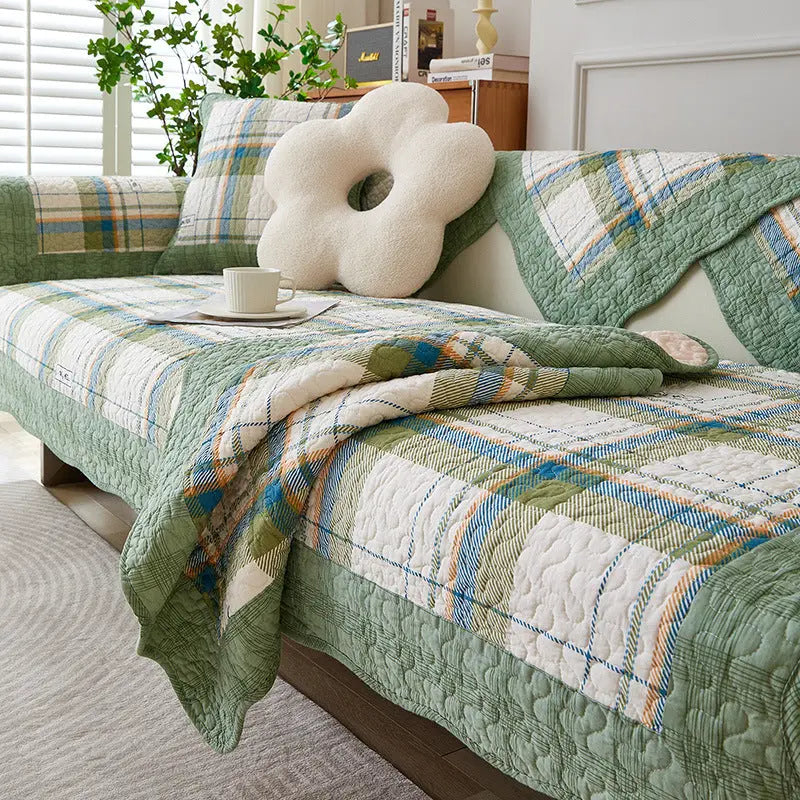 Plaid Canapé Universel MONICA Grid-70x70cm