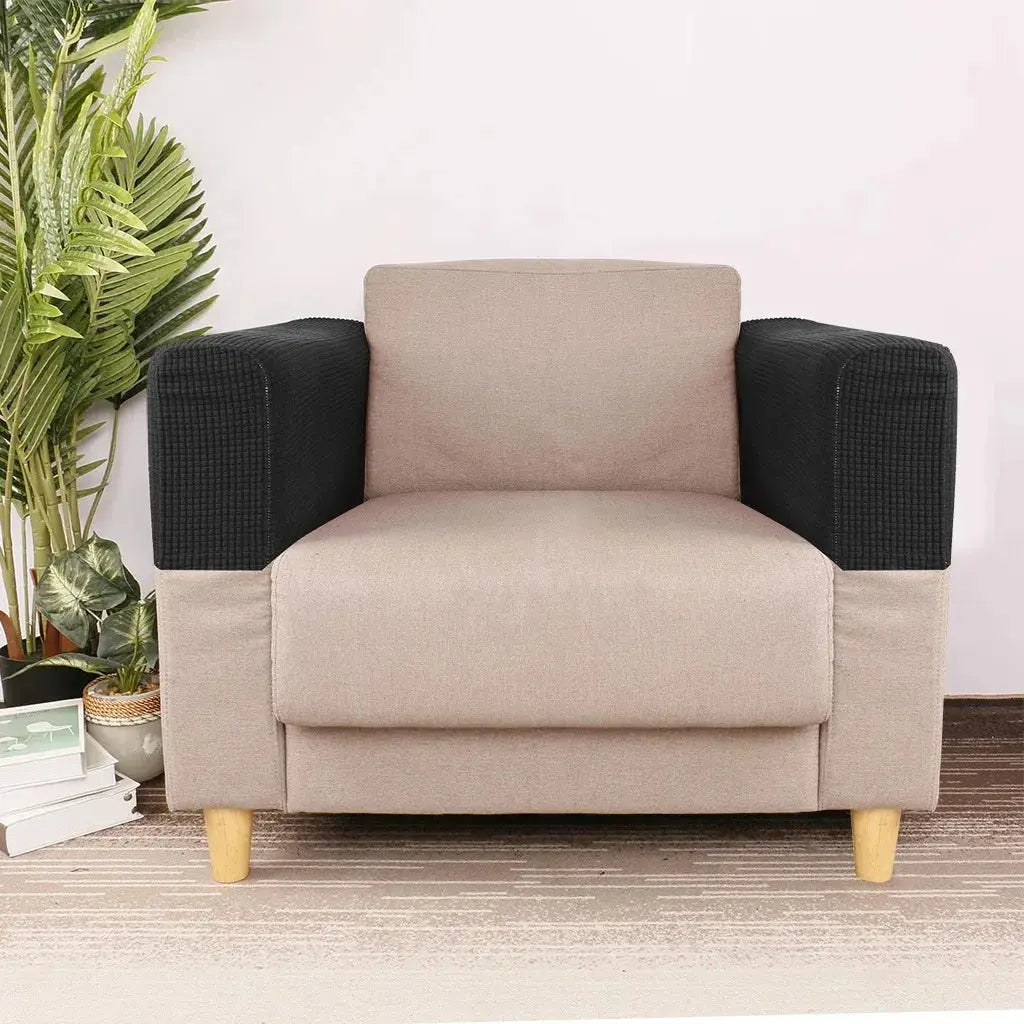 housse accoudoir canape Jacquard NIVARO