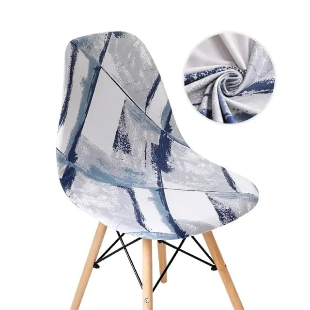 SCANWITH - Housse de chaise scandinave couleur pure - Housse De France