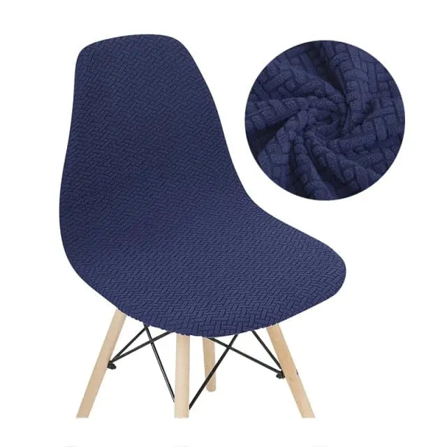 SCANWITH - Housse de chaise scandinave couleur pure - Housse De France