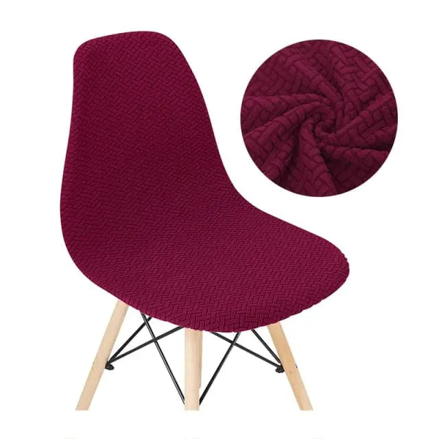 SCANWITH - Housse de chaise scandinave couleur pure - Housse De France