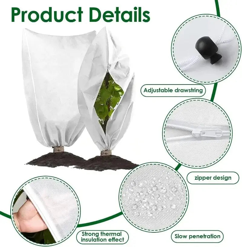 Sac Antigel Pour Plante Non-Tissé FROSTEX Housse de France