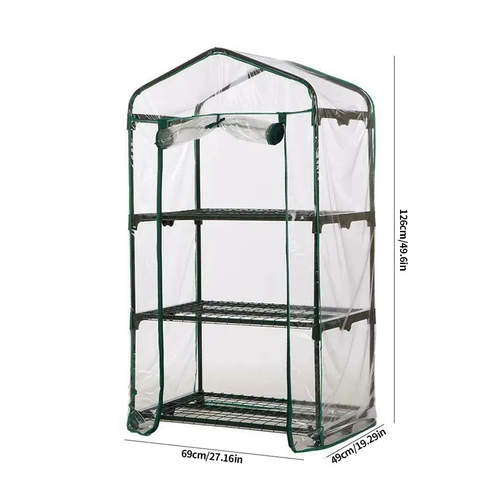 Serre À Plantes Pliable PVC Transparent LURICO Housse de France