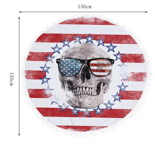 Serviette De Plage Ronde ZEFIRO