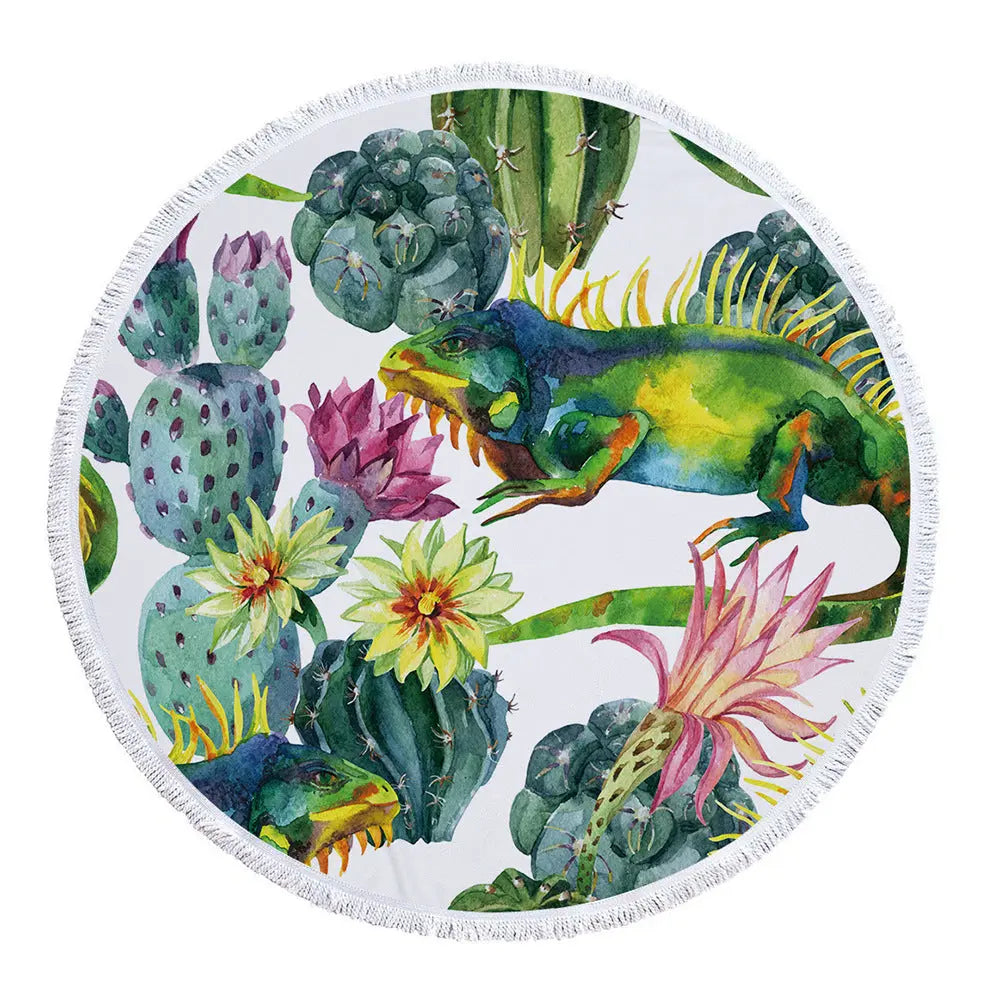 Serviette De Plage Ronde ZEFIRO F-460g Towel