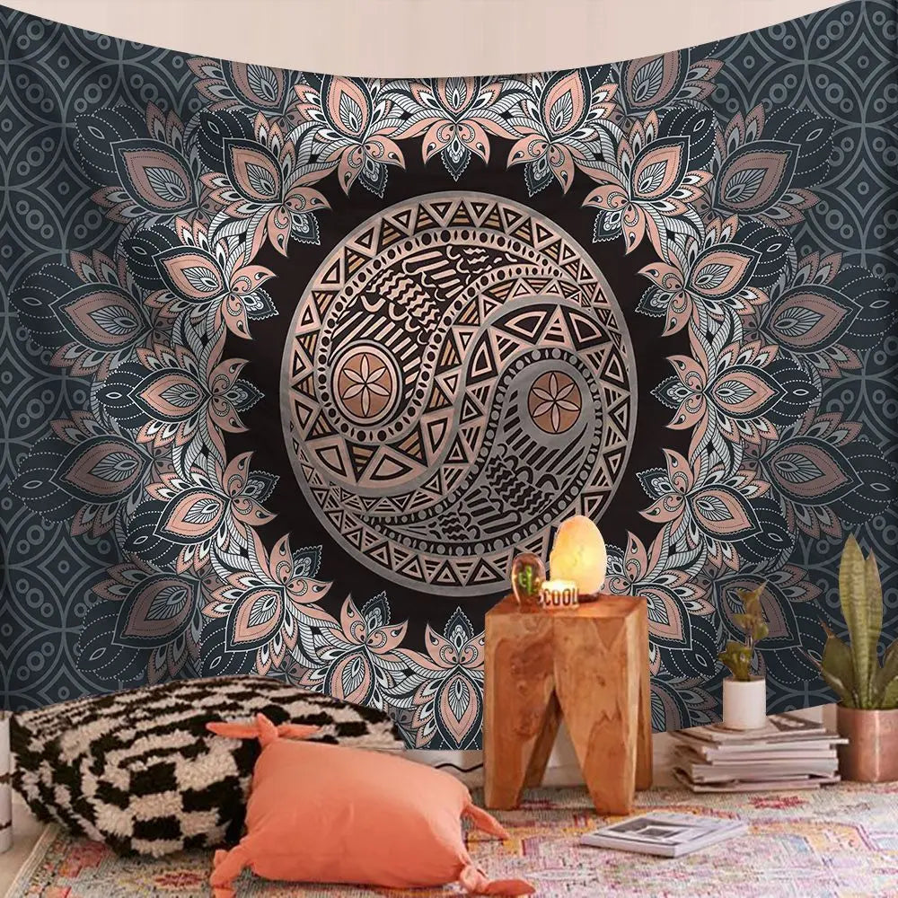 Serviette Plage Mandala TAYA E-130x150cm