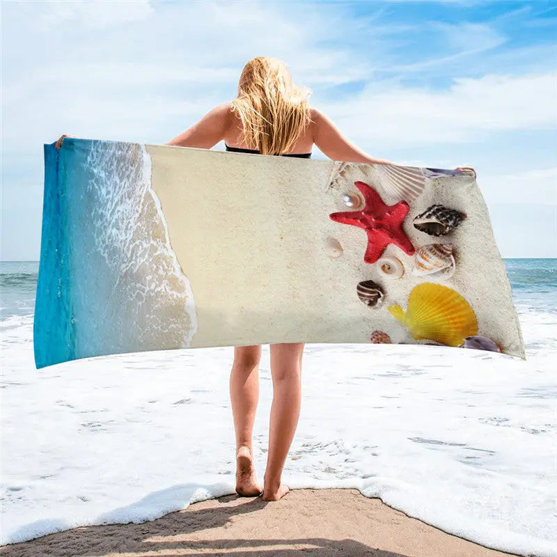 Serviette Plage Microfibre BLOSSOM M-150x75cm