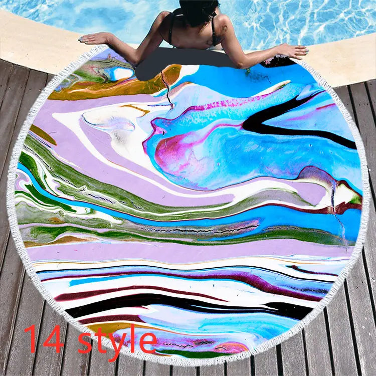 Serviette Plage Microfibre CALINERO 14 Style-150cm