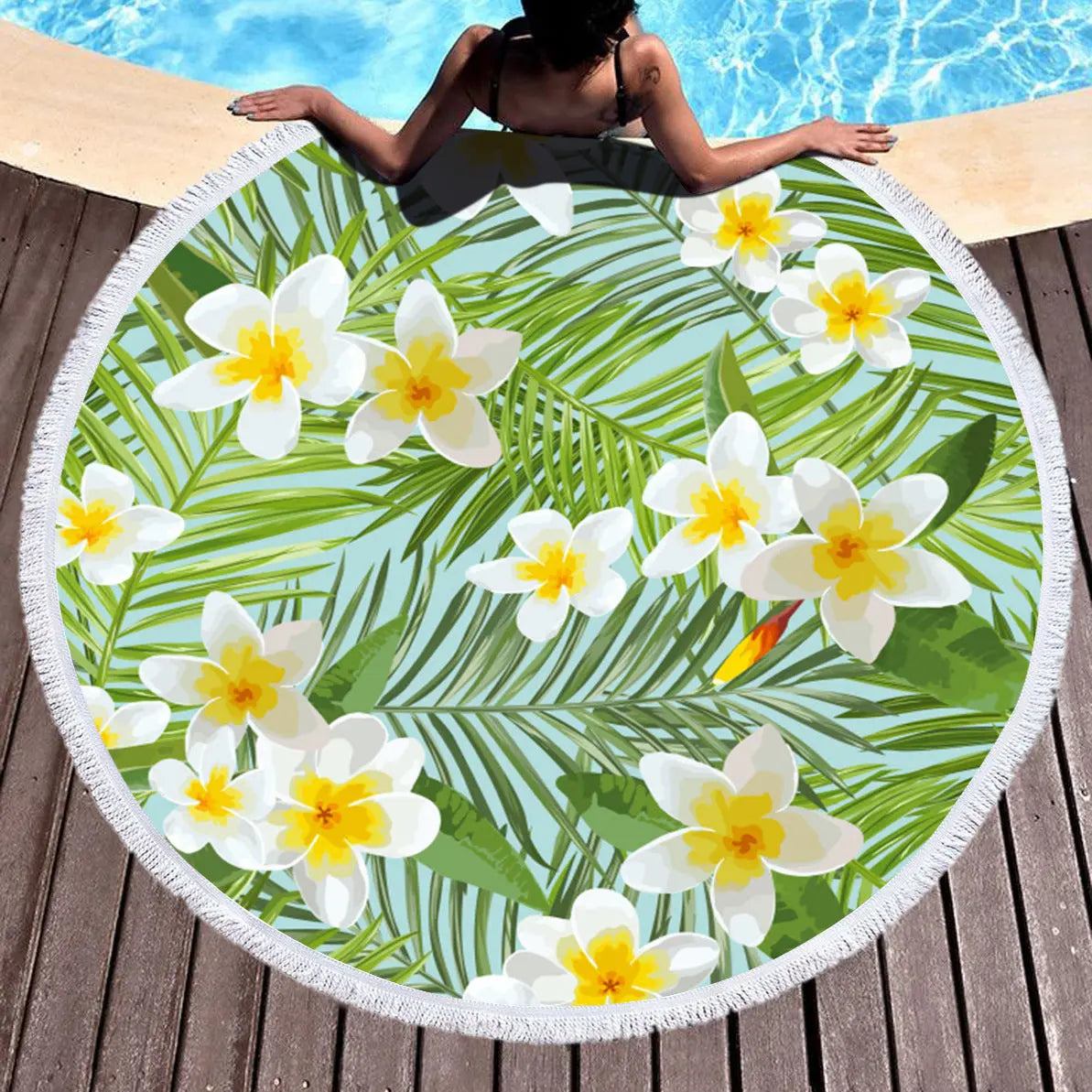 Serviette Plage Microfibre PALOMA Green