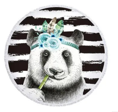Serviette Plage Microfibre PANDA 6