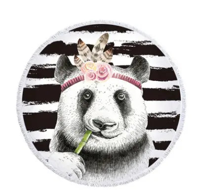 Serviette Plage Microfibre PANDA 9