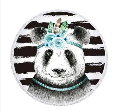 Serviette Plage Microfibre PANDA 7