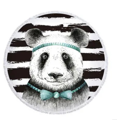 Serviette Plage Microfibre PANDA 8