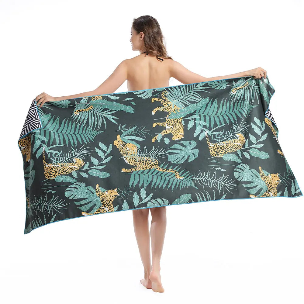 Serviette Plage Microfibre ZENOA 3 Style-160x80cm