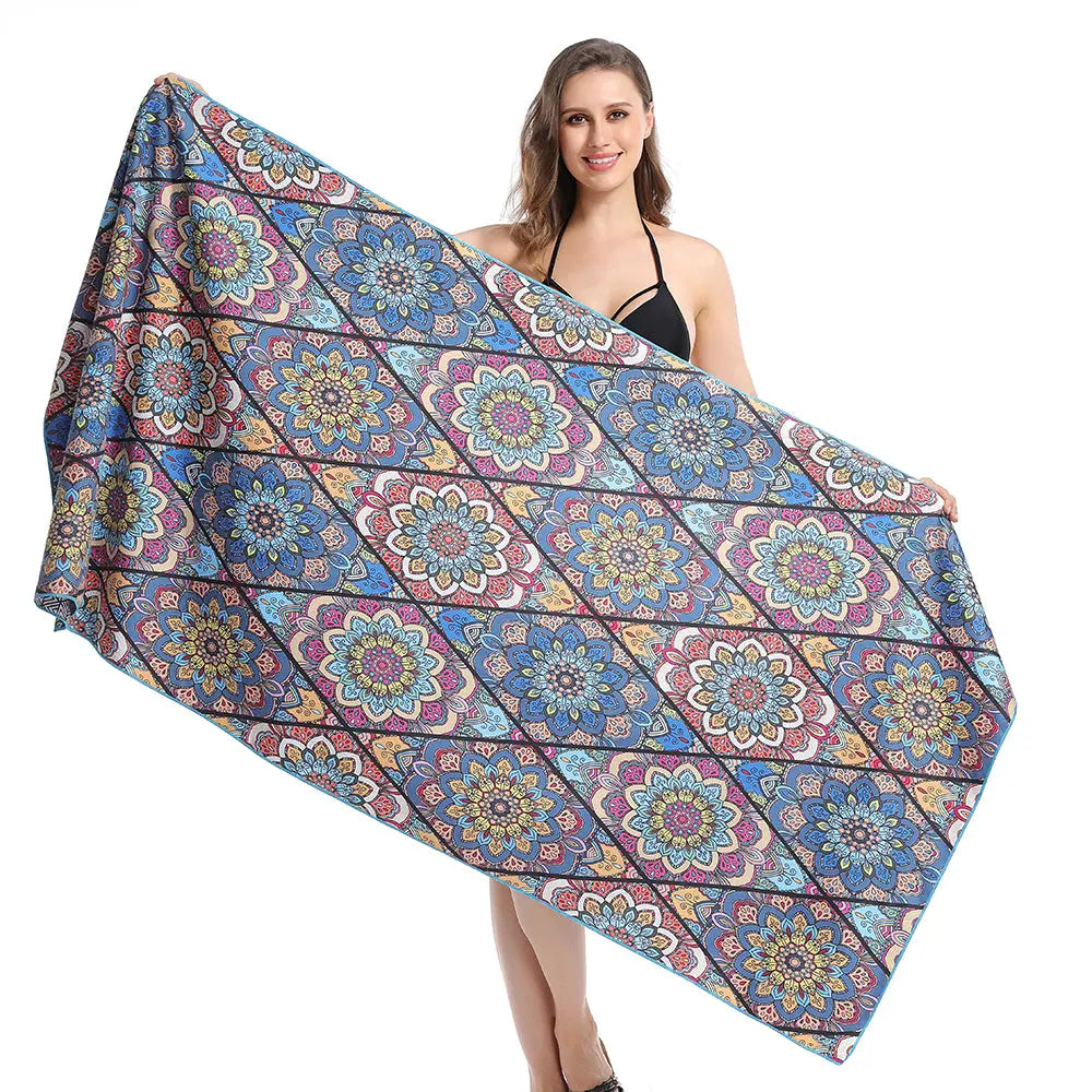 Serviette Plage Microfibre ZENOA 6 Style-160x80cm