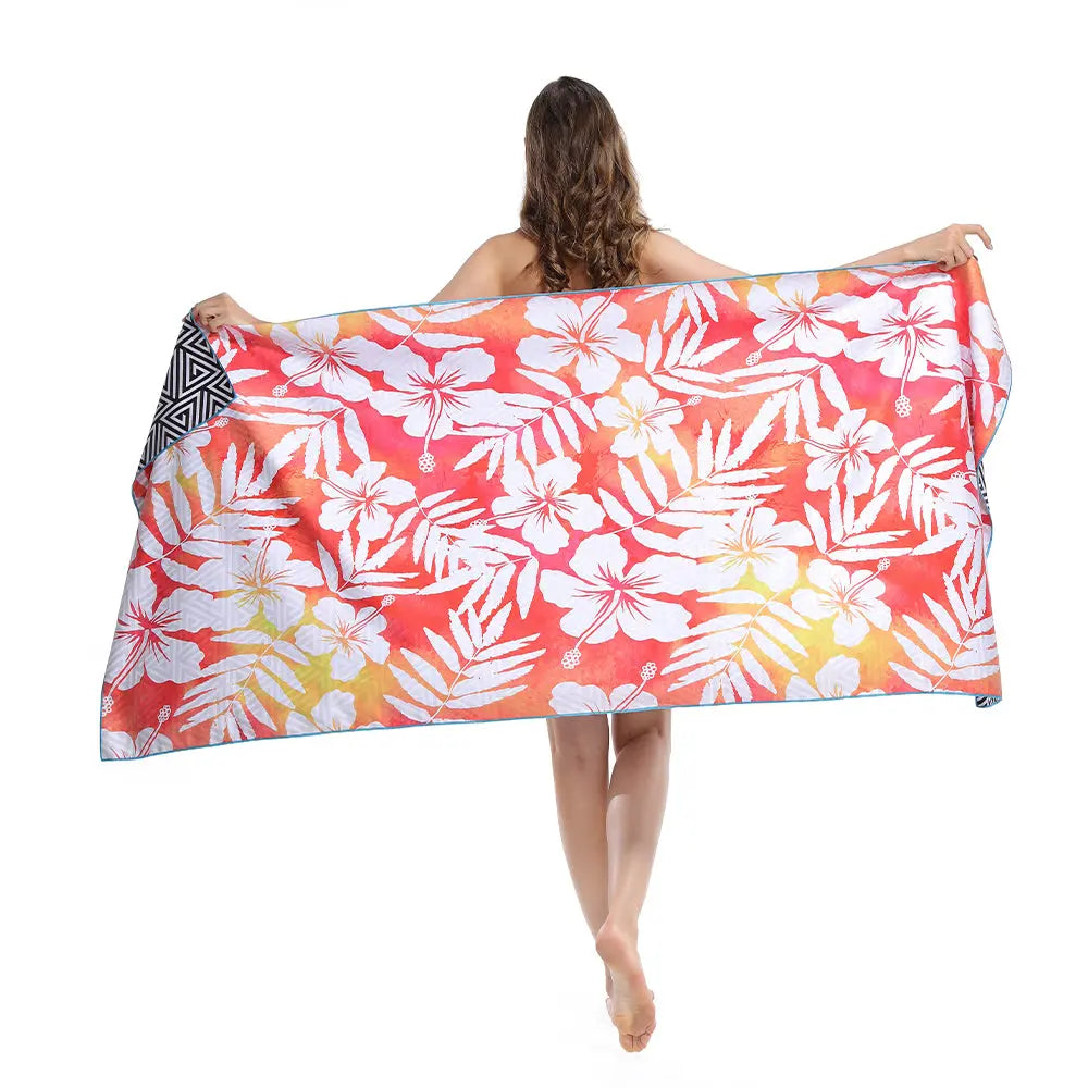 Serviette Plage Microfibre ZENOA 18style-160x80cm