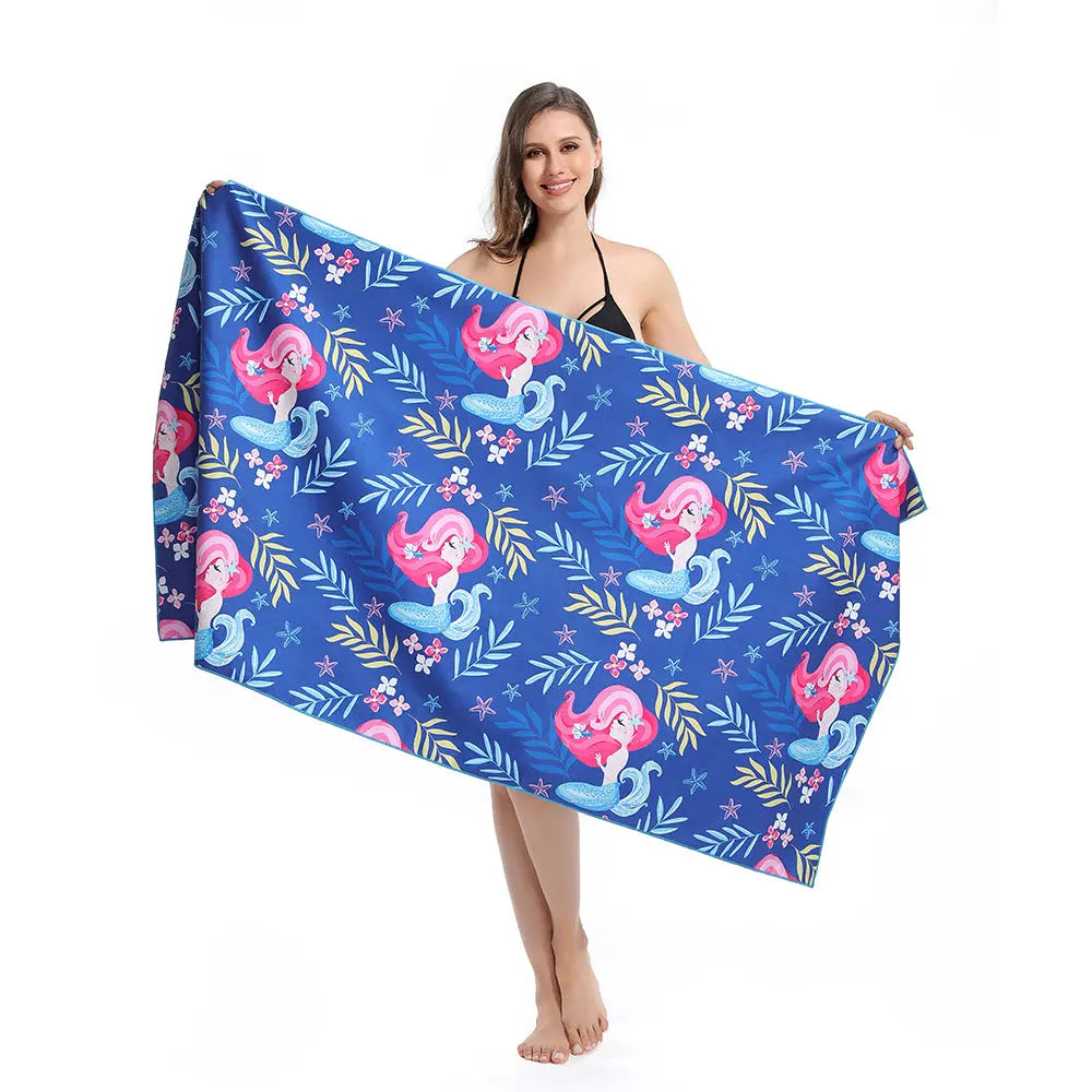 Serviette Plage Microfibre ZENOA 25style-160x80cm