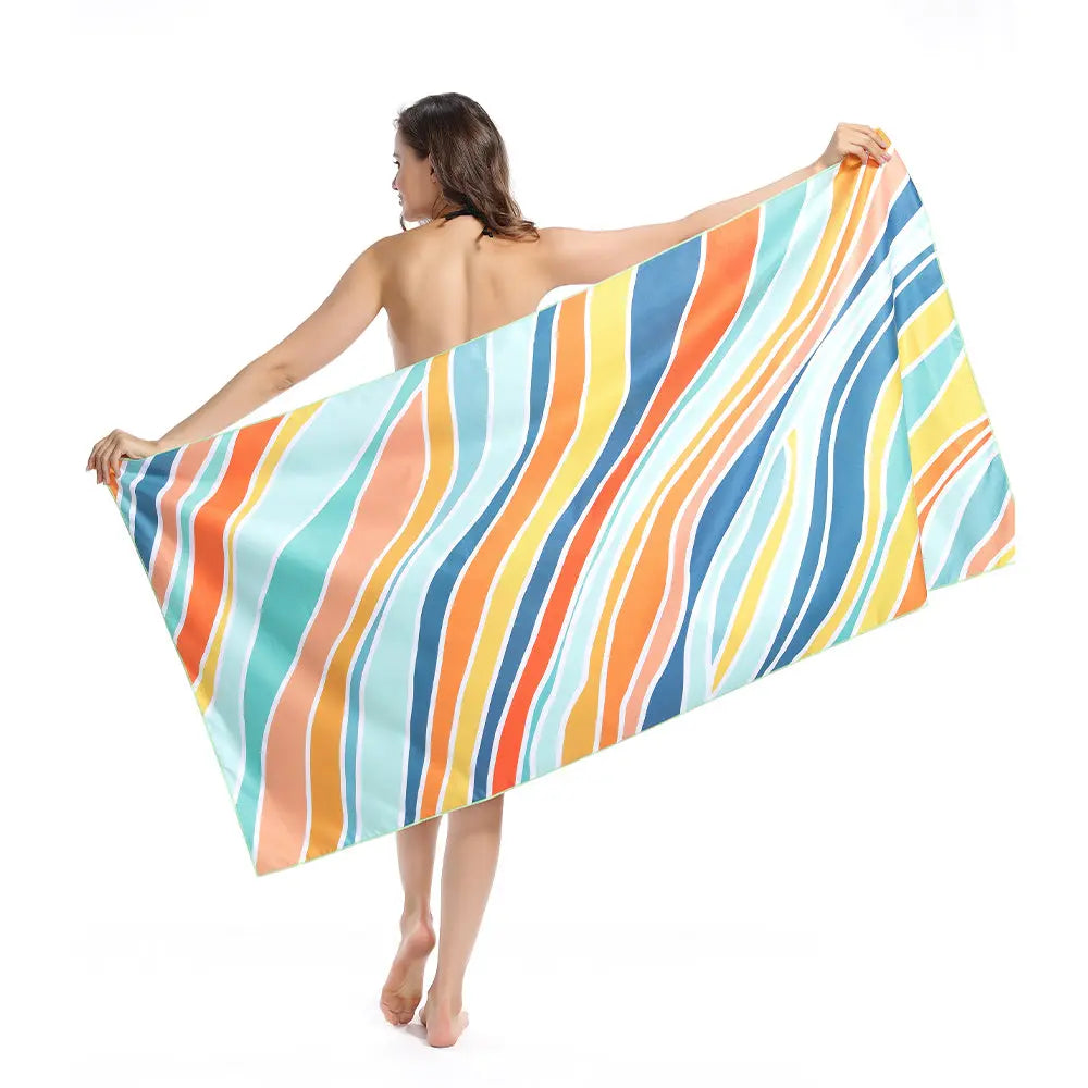 Serviette Plage Microfibre ZENOA 31style-160x80cm