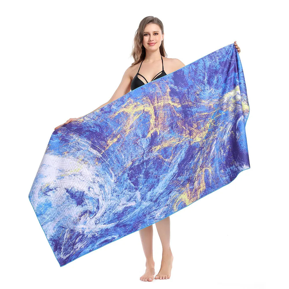 Serviette Plage Microfibre ZENOA 32style-160x80cm