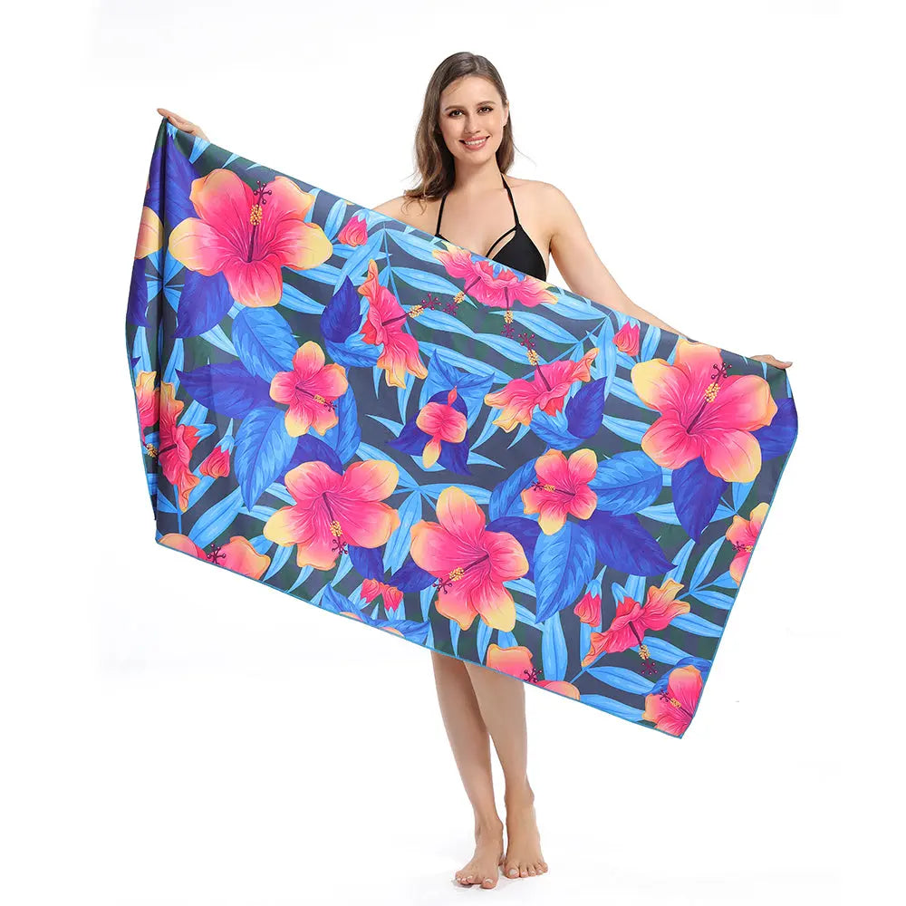 Serviette Plage Microfibre ZENOA 36style-160x80cm