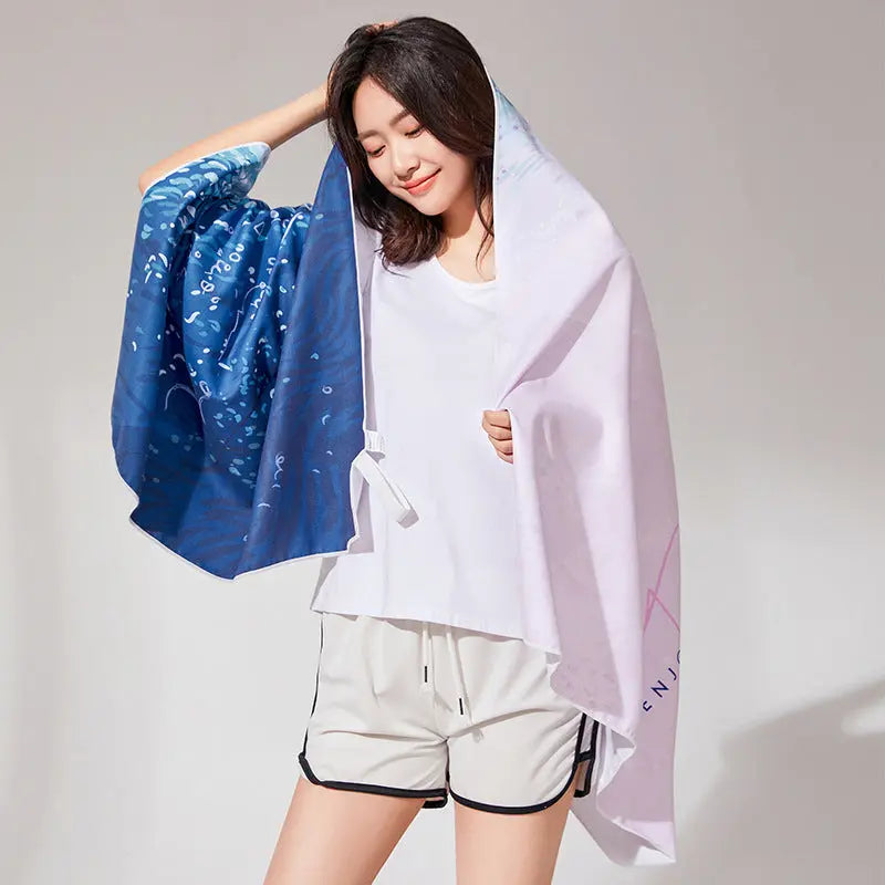 Serviette Plage Séchage Rapide WAVEWAY