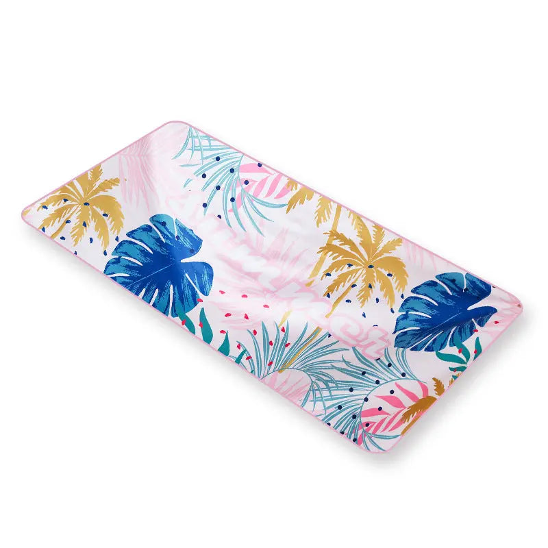 Serviette Plage Séchage Rapide WAVEWAY Colorful Leaves-160x80CM