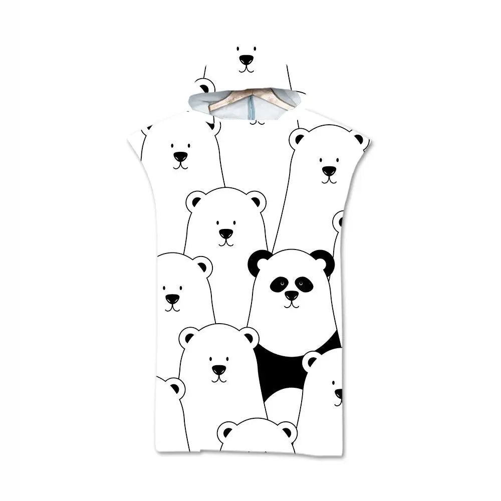 Serviette de Plage Cartoon DINO 14 Style-75x110cm