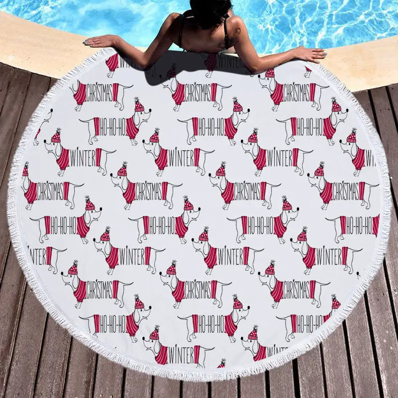 Serviette de Plage Imprimée ALMERA Color 5-Towel-460g