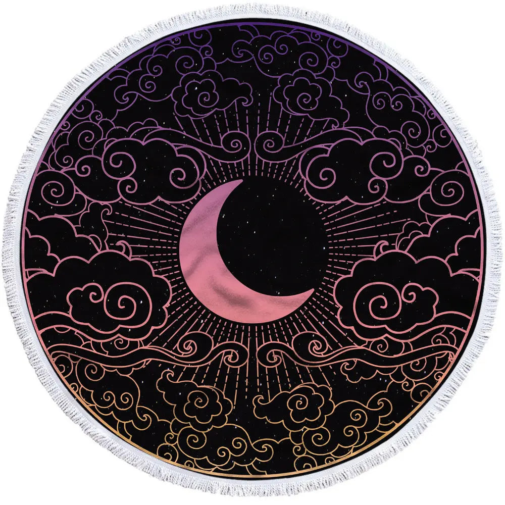 Serviette de Plage Imprimée BAHILI 2Black-540g
