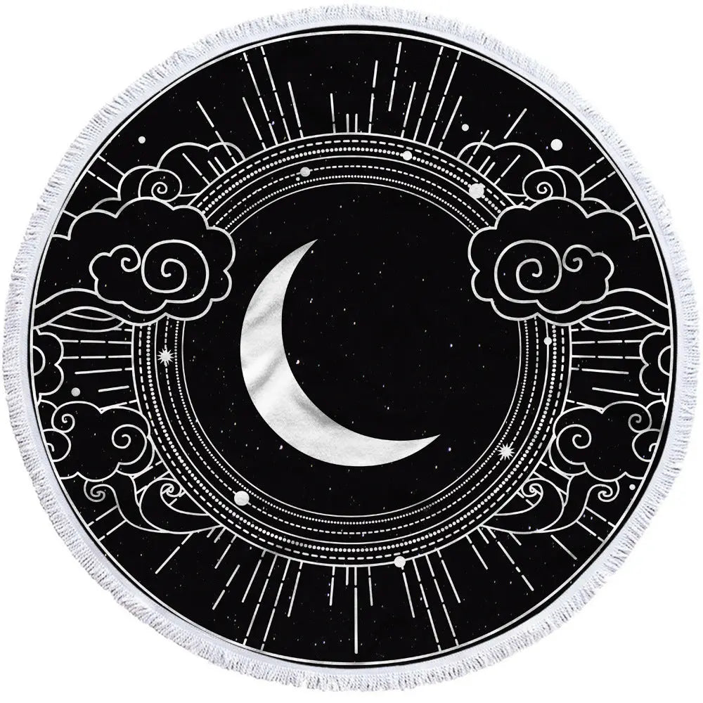 Serviette de Plage Imprimée BAHILI 6Black-460g