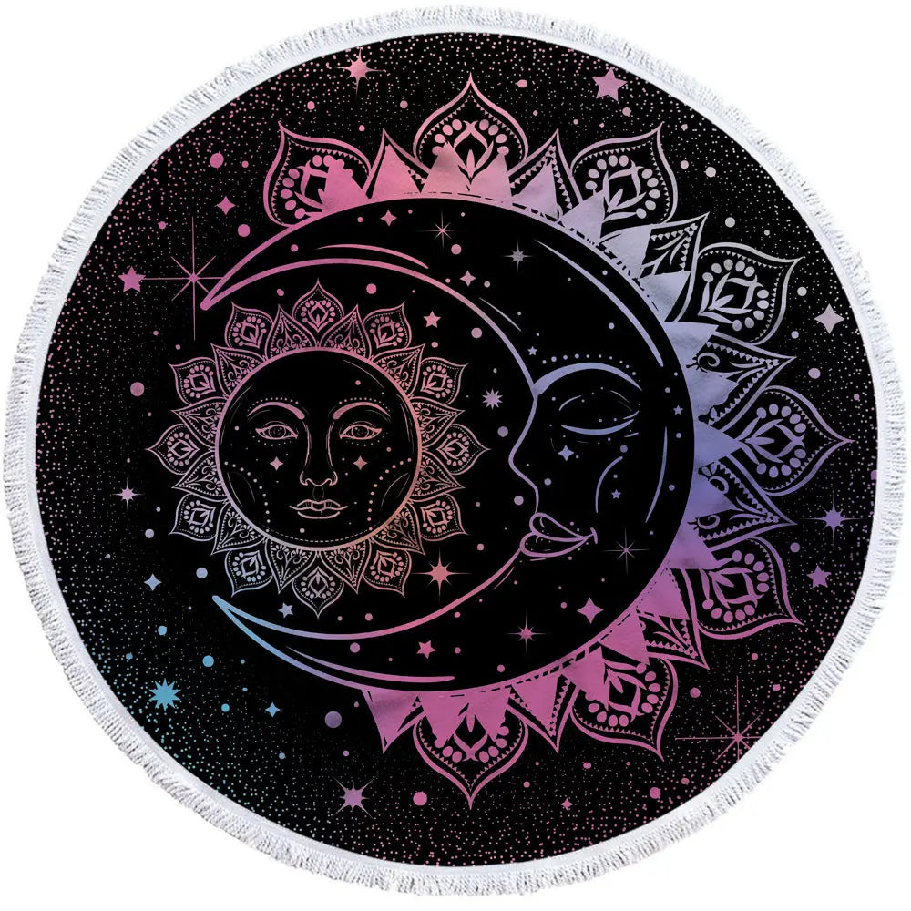 Serviette de Plage Imprimée BAHILI 10Black-300g