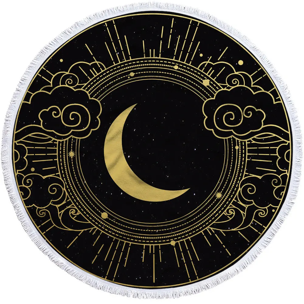 Serviette de Plage Imprimée BAHILI 9Black-300g