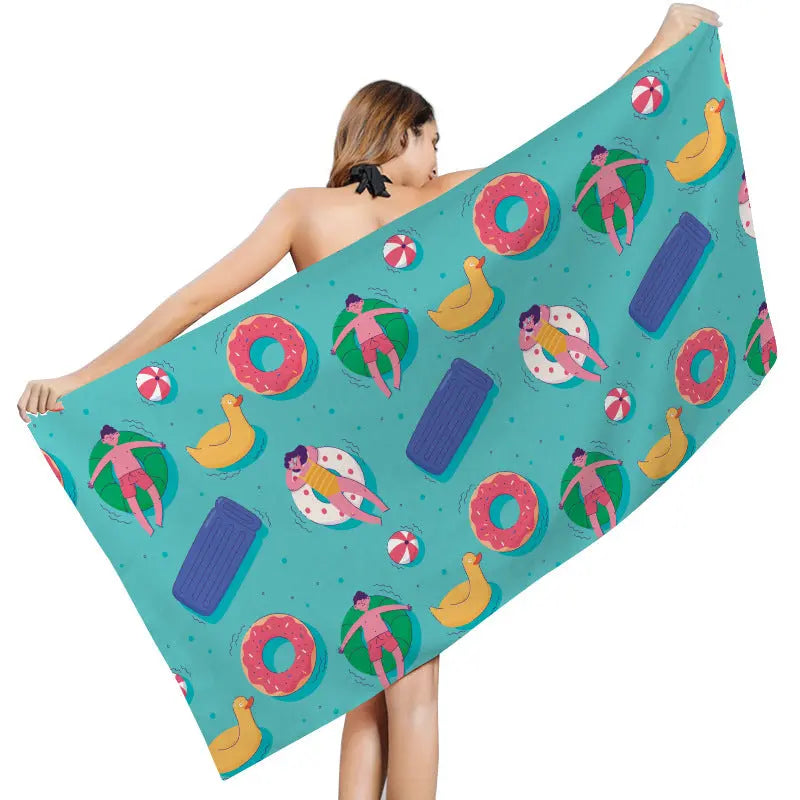 Serviette de Plage Imprimée NAOMI
