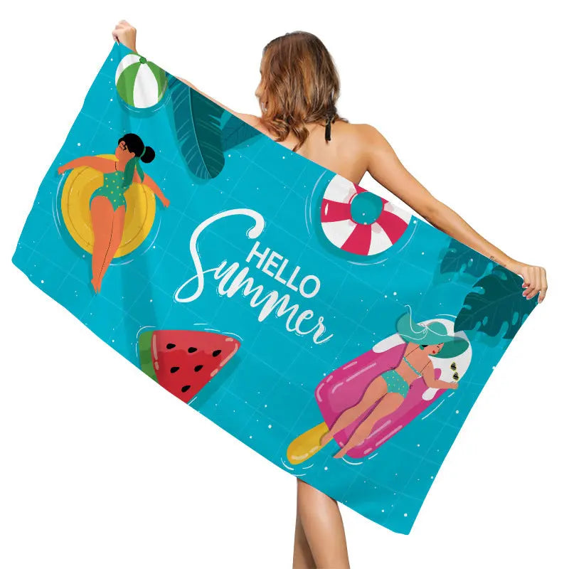 Serviette de Plage Imprimée NAOMI YJQ0791-80x160cm