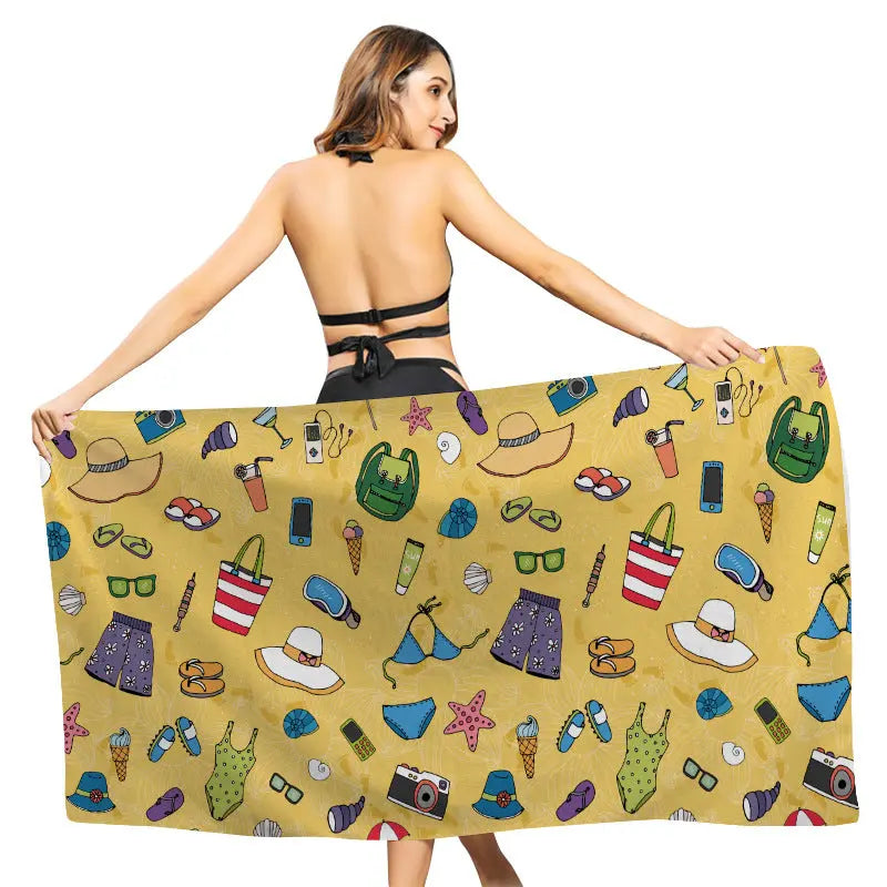 Serviette de Plage Imprimée NAOMI YJQ0793-80x160cm